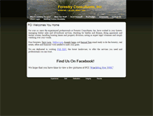 Tablet Screenshot of forestryconsultantsinc.com